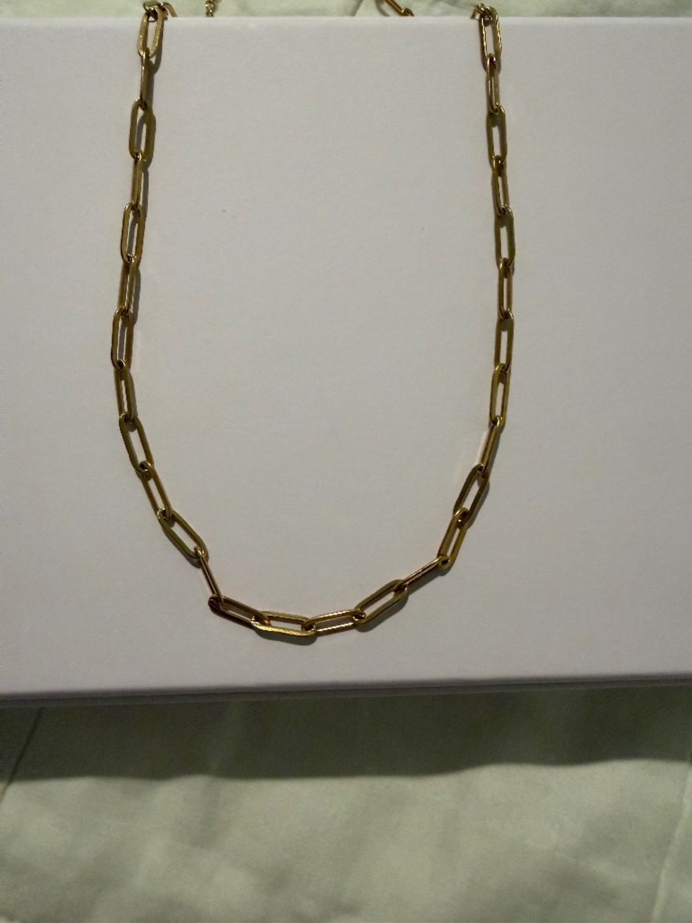 Paper clip Necklace